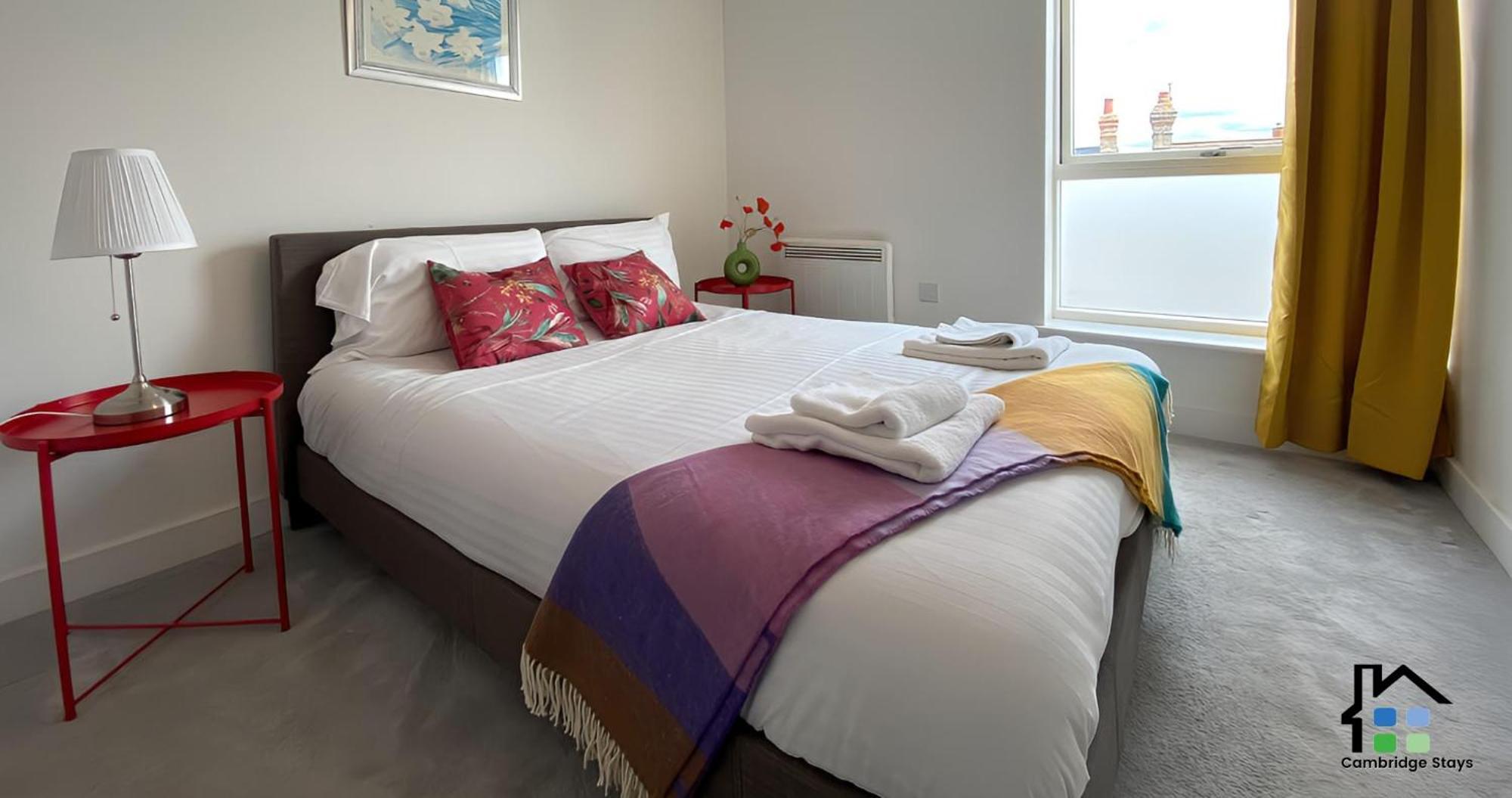 Cambridge Stays Riverside Apart Hotel With 2Br Flats At The City Centre-Parking-Balcony מראה חיצוני תמונה